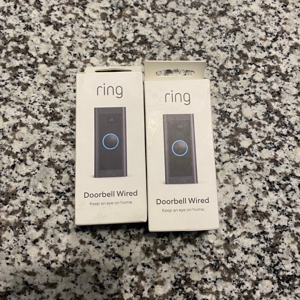 Ring doorbell wired x2